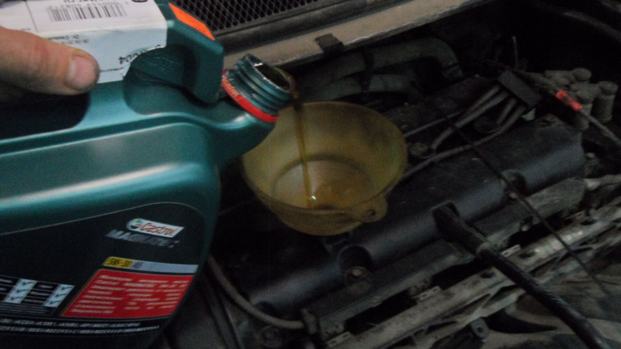 Форд замените моторное масло