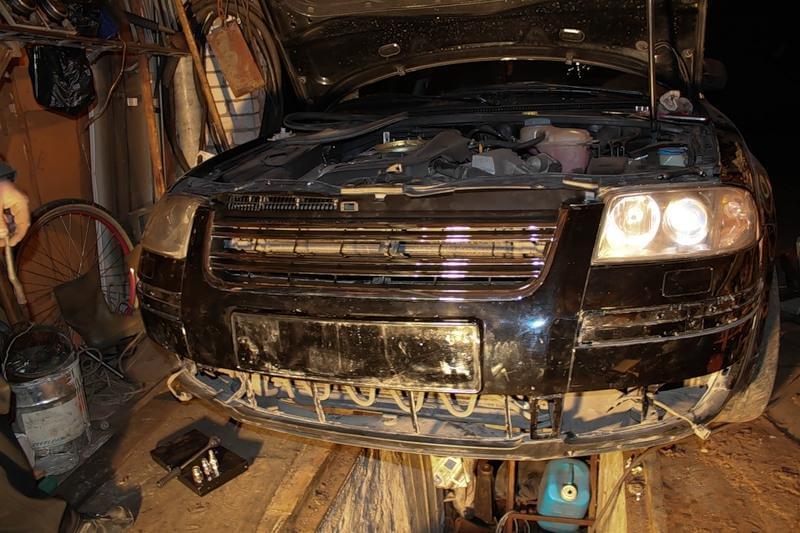 Замена поврежденного бампера на Volkswagen Passat B5: подробная инструкция и советы